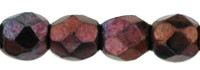 Czech Fire Polish 6mm-Metallic Amethyst Luster (image for) Czech Fire Polish 6mm-Metallic Amethyst Luster